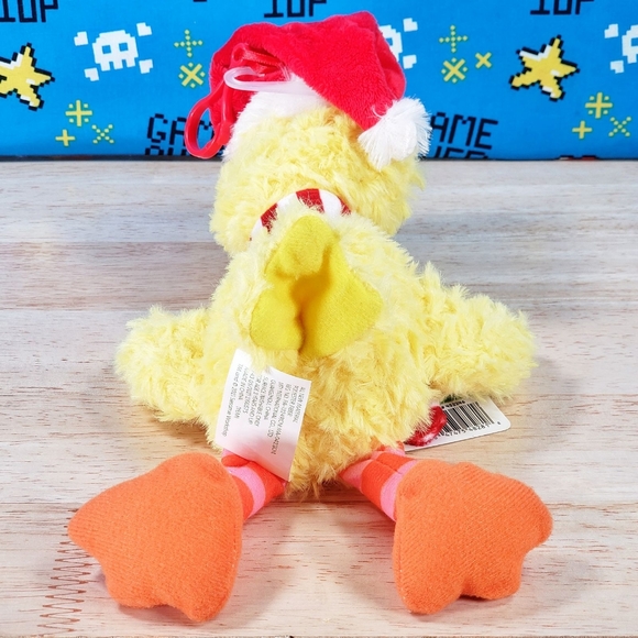 Sesame Street Dan Dee BIG BIRD 9" Backpack Clip [ 2021 ] Christmas Holiday Plush - Picture 7 of 11